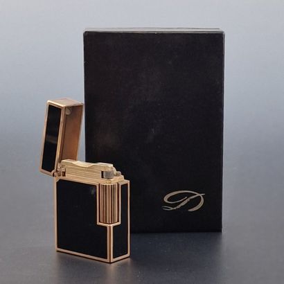 S.T DUPONT PARIS - Gas POCKET in gold-plated...