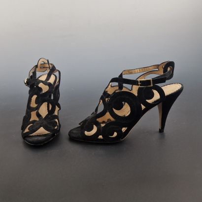 Charlotte OLYMPIA - PAIR OF SANDALS in black...