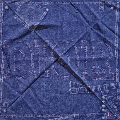 Christian DIOR - POCKET in cotton voile with...