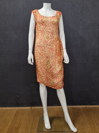 Dries VAN NOTEN - ROBE sans manche en mousseline...