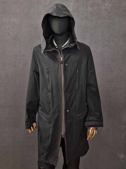 Marithé Francois GIRBAUD - Men's black zip-up...