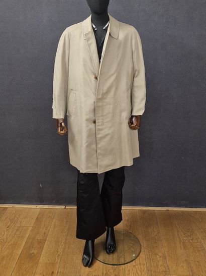 AQUASCUTUM - IMPERMEABLE homme en gabardine...