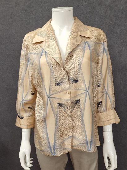 HERMES Paris made in France - CHEMISE courte...