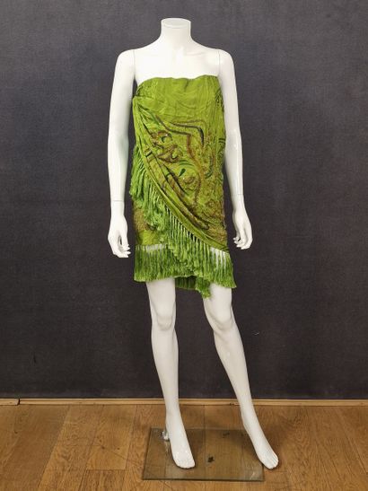 Emilio PUCCI - MINI ROBE bustier asymétrique...
