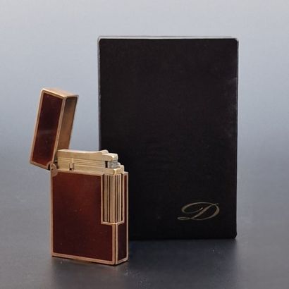 S.T DUPONT PARIS - BRIQUET DE POCHE à gaz...