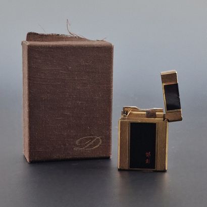 S.T DUPONT PARIS - BRIQUET DE POCHE à gaz...