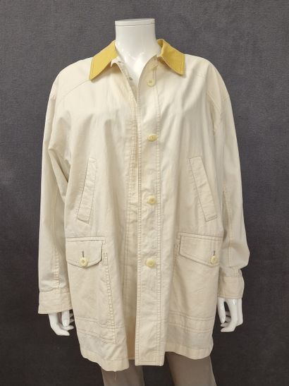 BURBERRY'S - VESTE homme dépérlante écrue...