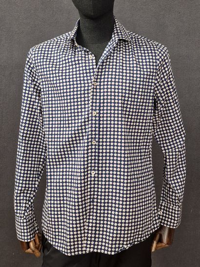 GUCCI - CHEMISE homme en coton imprimé à...