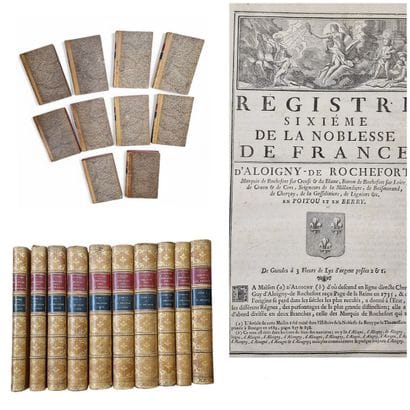 HOZIER (C. d'). Armorial Général de la France...