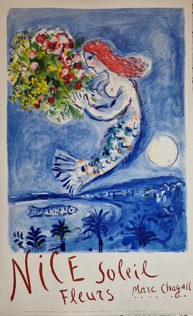 After Marc CHAGALL (1887-1985)
Nice Soleil...