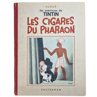 ALBUM TINTIN (Hergé)
Les cigares du Pharaon...