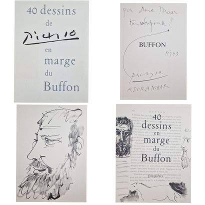 Pablo PICASSO
40 drawings in the buffon margin
Illustrated...
