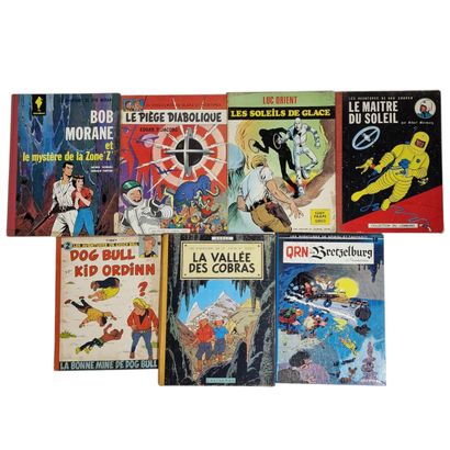 7 ALBUMS VARIES 
- Les Aventures de Dan Cooper...