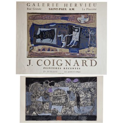 James COIGNARD (1925-2008)
Le jongleur 
TECHNIQUE...