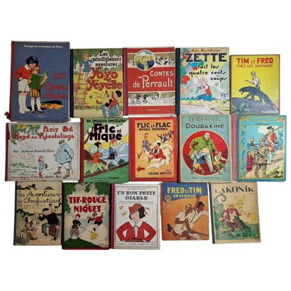 Enfantina et Jeunesse - Ensemble de 15 ALBUMS...