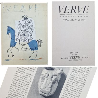 After Pablo PICASSO
Revue Verve Volume 7...