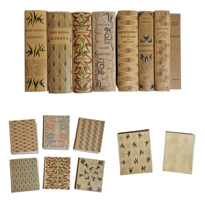 Editions NRF, most bindings after Paul BONET's...