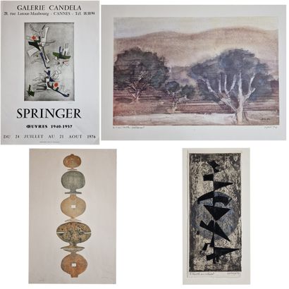 Ferdinand SPRINGER (1907-1998)
Ensemble comprenant...