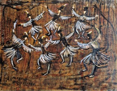 Magdalena RADULESCU (1902-1982)
Danse folklorique...