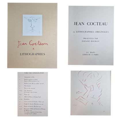 Jean COCTEAU
25 original lithographs presented...