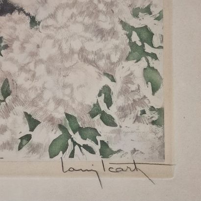 Louis ICART (1888-1950)
Elegante allongée...