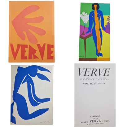 Henri MATISSE 
Revue Verve Volume 9 n°35...