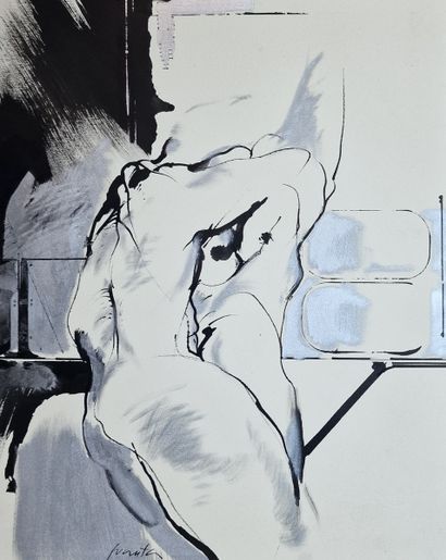 François FRANTA (né en 1930)
Etude de personnage
ENCRE...
