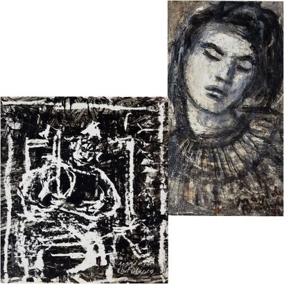 Magdalena RADULESCU (1902-1982)
- Portrait...