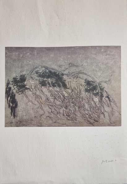Zoran MUSIC (1909-2005)
Composition naturaliste
IMPRESSION...