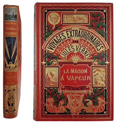 VERNE (Jules). La Maison à Vapeur.
Paris,...