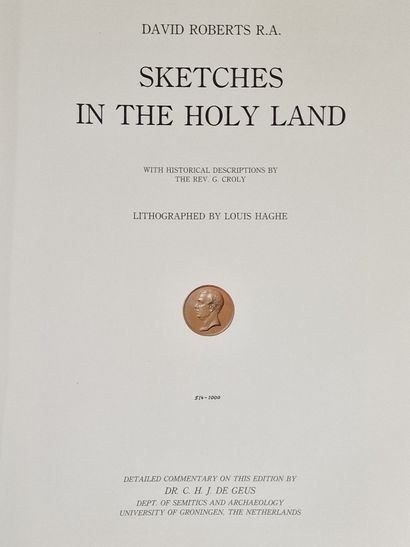 After David ROBERTS
TWO in-folio works in...