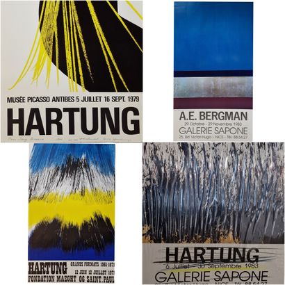 Hans HARTUNG & Anna Eva BERGMAN (XXème Siècle)
5...