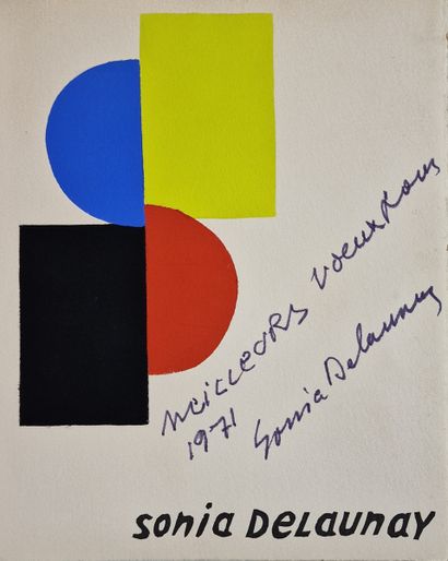 Sonia DELAUNAY (1885-1979)
Greeting card...