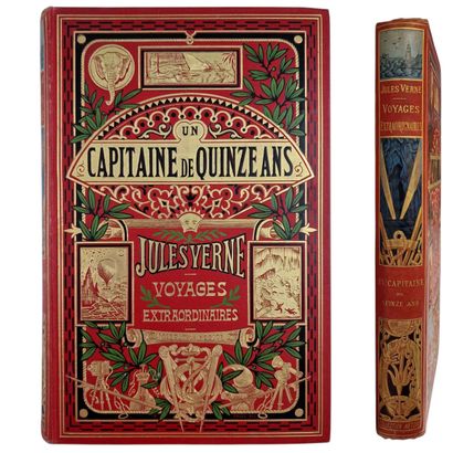 VERNE (J). Un Capitaine de Quinze ans.
Paris,...