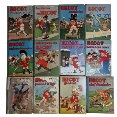 12 ALBUMS - BICOT ET SUZY (Martin Branner)
Editions...