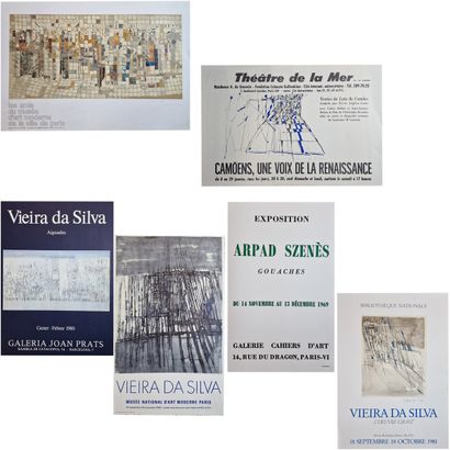 Marie VIEIRA DA SILVA (1908-1992)
6 AFFICHES...