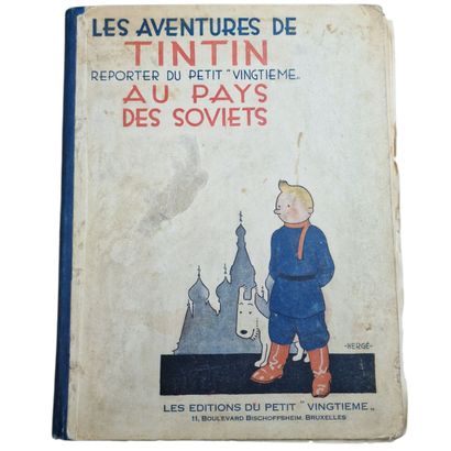 ALBUM TINTIN (Hergé)
Tintin au pays des soviets...