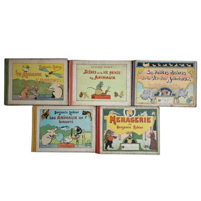 5 ALBUMS par Benjamin RABIER
Paris, Librairie...