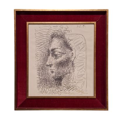 D'après Pablo PICASSO (1881-1973)
Portrait...