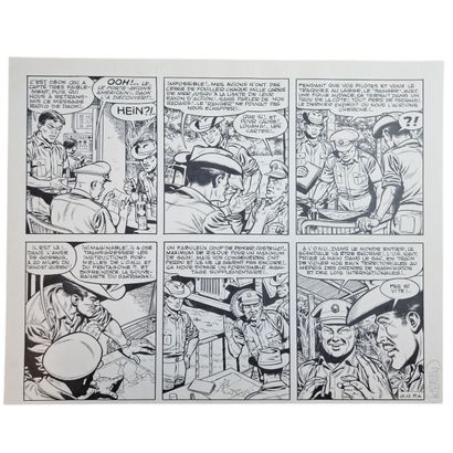 Victor HUBINON (1924-1979)
PLANCHE ORIGINALE...