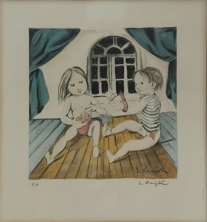 Léonard FOUJITA (1886-1968)
La pelote de...
