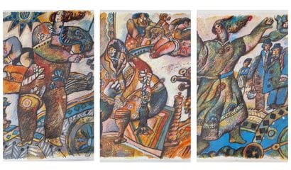 Théo TOBIASSE (1927-2012)
Poème à trois voix...