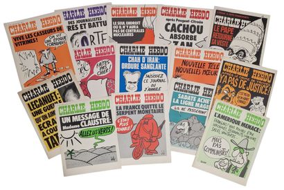 CHARLIE HEBDO
Ensemble de 50 AFFICHES DE...