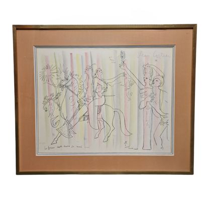 Jean COCTEAU (1889-1963)
La femme doit suivre...