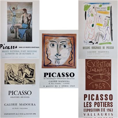 After Pablo PICASSO (1881-1973)
5 EXHIBITION...
