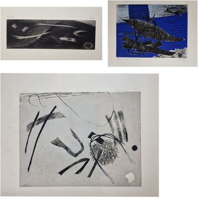 Henri GOETZ (1909-1989)
Compositions abstraites...