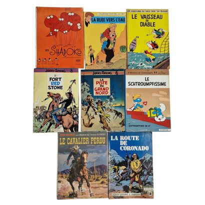 8 ALBUMS DIVERS cartonnés et brochés
- Lieutenant...