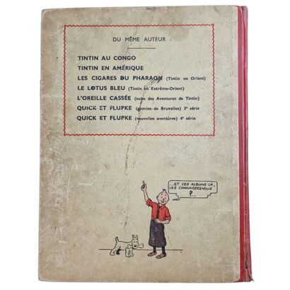 ALBUM TINTIN (Hergé)
L'ile noire - Edition...