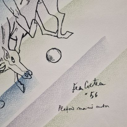 Jean COCTEAU (1889-1963)
Pégase - Plafond...