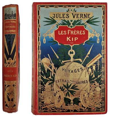 VERNE (Jules). Les Frères Kip.
Paris, Hetzel,...